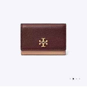Tory Burch Kira Colorblock Medium Flap Wallet